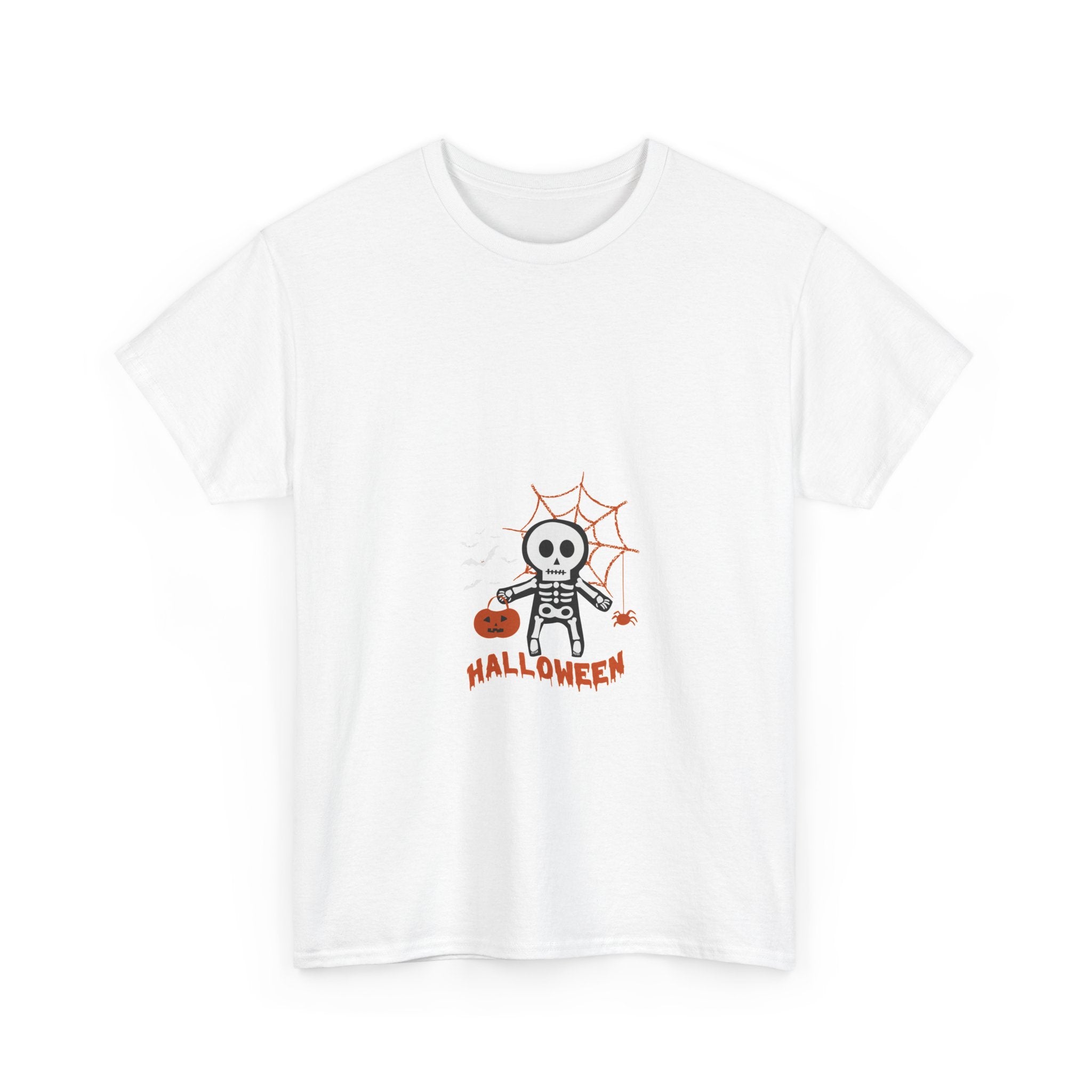Halloween Skeleton Tee, Spooky T-Shirt for Fall, Unisex Cotton Shirt, Kids and Adults, Halloween Costume, Trick or Treat Outfit, [...]