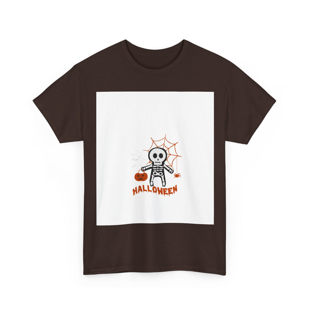 Halloween Skeleton Tee, Spooky T-Shirt for Fall, Unisex Cotton Shirt, Kids and Adults, Halloween Costume, Trick or Treat Outfit, [...]