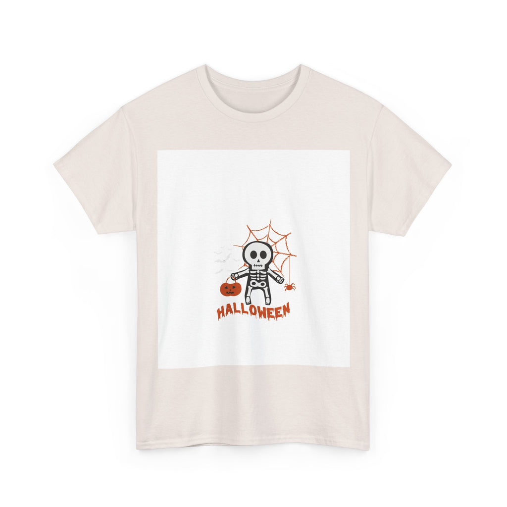 Halloween Skeleton Tee, Spooky T-Shirt for Fall, Unisex Cotton Shirt, Kids and Adults, Halloween Costume, Trick or Treat Outfit, [...]