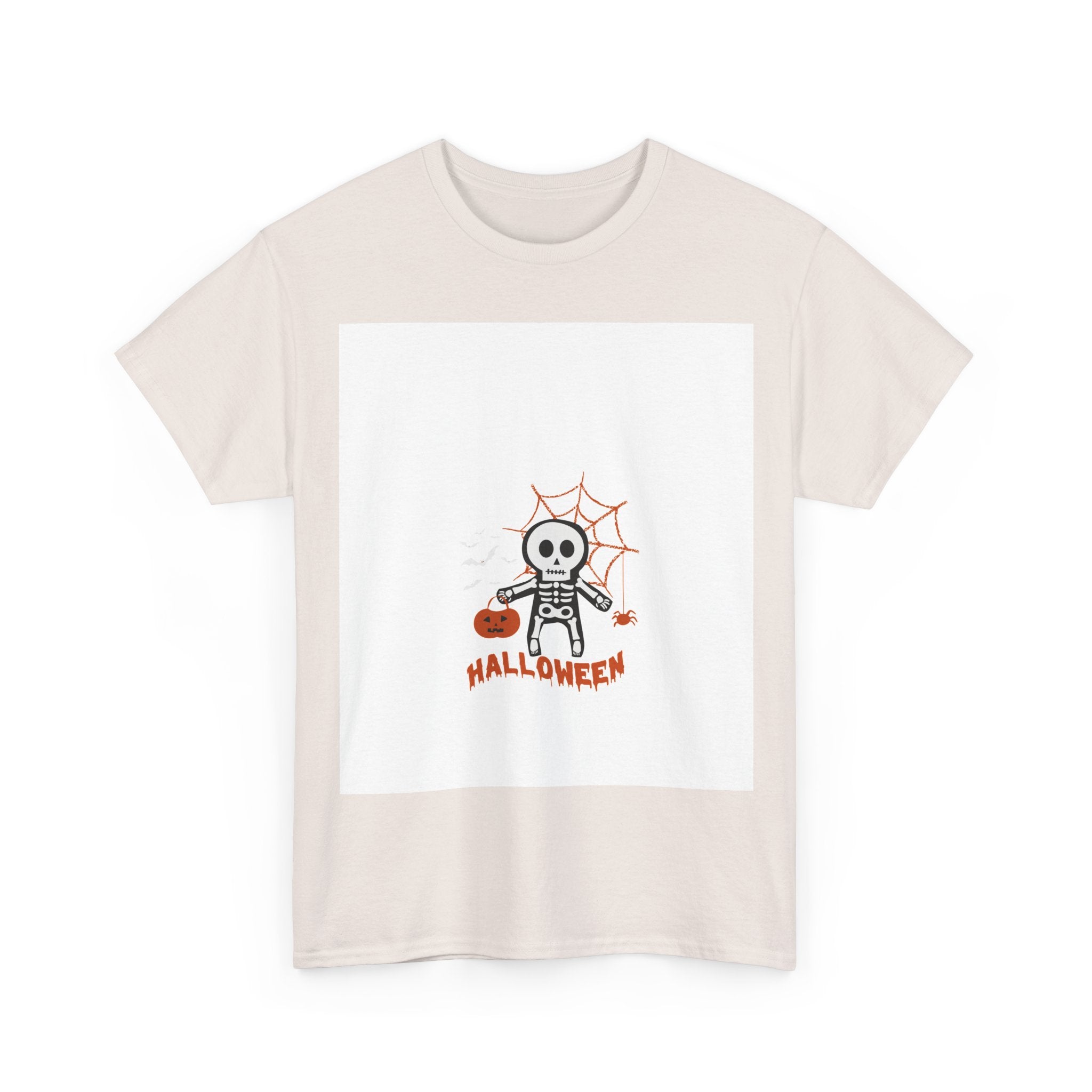 Halloween Skeleton Tee, Spooky T-Shirt for Fall, Unisex Cotton Shirt, Kids and Adults, Halloween Costume, Trick or Treat Outfit, [...]